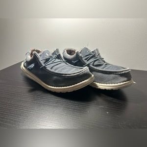 Hey Dude Wally Stretch Slip-On Navy Blue Men’s Size 9